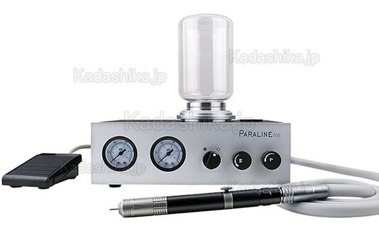Paralleline 200 歯科注水式技工用エアータービン 400000rpm ウォーターボトル付き Paralleline 200 歯科注水式技工用エアータービン 400000rpm ウォーターボトル付き